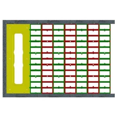 IMPEY AQUA-GRADE 800mm LINEAR DRAIN SYSTEM - THREE WALLS - ONE FALL 1350mm x 1050mm for TILED FLOORS AG80L135105/1F